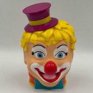 Vintage Ringling Bros. Barnum & Bailey Circus Souvenir Plastic Clown Cup